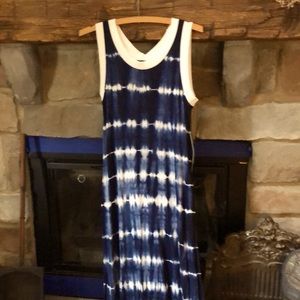 Tribal brand long summer tank dress.